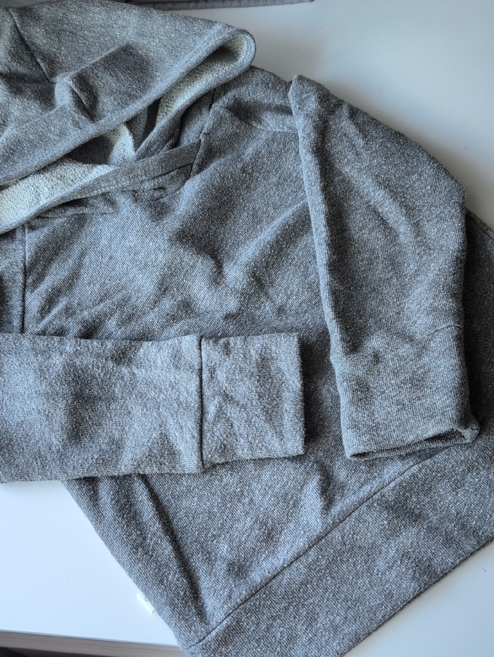 Childhoods Clothing Gray Trademark Hoodie